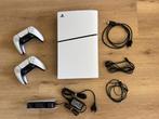 PlayStation 5 Slim Digital Edition + 2 controllers/oplaadst., Spelcomputers en Games, Spelcomputers | Sony PlayStation 5, Ophalen