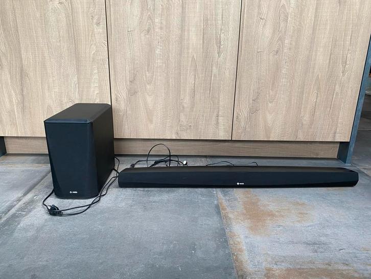 Denon Heos HS2 Soundbar - Topkwaliteit!, Audio, Tv en Foto, Soundbars, Zo goed als nieuw, Bluetooth, Ophalen
