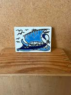 Tegel boot viking - 5.1x3.8x0.6cm, Ophalen of Verzenden, Poppenhuis