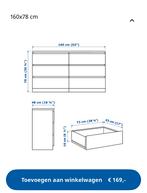Kast Malm en 2 x Billy boekenkast, Huis en Inrichting, Kasten | Boekenkasten, Ophalen, Gebruikt