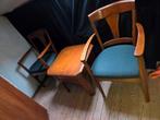 Vintage Tafel met 2 Stoelen, Ophalen, Gebruikt