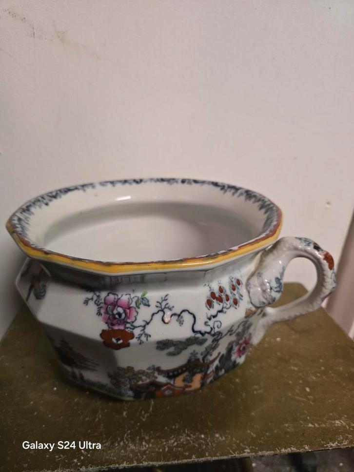 Antieke 19e-eeuwse Mason's Ironstone porseleinen Imari-commo, Antiek en Kunst, Antiek | Porselein, Ophalen