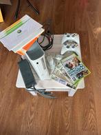 Xbox 360 set met 2 controllers en 4 spellen, Spelcomputers en Games, Met 2 controllers, 360 Arcade of Core, Gebruikt, Met games