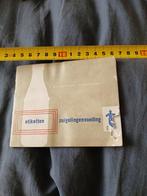 Nutricia etiketten zuigelingenvoeding verzamelboekje, Ophalen of Verzenden, Gelezen