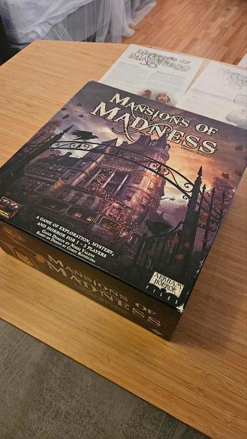Mansion of madness plus 2 uitbreidingen  beschikbaar voor biedingen