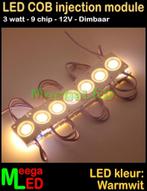 LED Camper COB licht module 3W - 9 chip – IP54 – Warmwit, Caravans en Kamperen, Ophalen of Verzenden, Nieuw