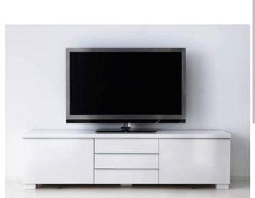 Ikea Besta TV Meubel - Wit - afbeelding 1