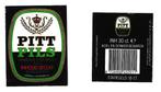 Bieretiket PITT Pils  30 cl thte 89 90 statiegeld 15 ct, Ophalen of Verzenden, Gebruikt, Overige typen, Overige merken