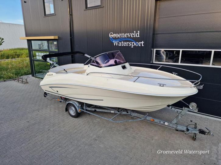 Prins 580 Sundeck - 60 pk Mercury | Kuiptent | 260 hr., Watersport en Boten, Vis- en Consoleboten, Gebruikt, 50 tot 70 pk, 3 tot 6 meter