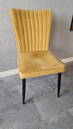 Stoelen oker geel, Huis en Inrichting, Stoelen, Ophalen of Verzenden, Zo goed als nieuw, Overige kleuren, Twee