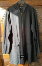Lang zwart damesvest met capuchon; Bon Prix, BPC; 52 / 54, Ophalen of Verzenden, Zo goed als nieuw, Zwart, Trui of Vest