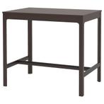 Hoge tafel met 2 barkrukken en extra stoelhoezen (Ikea), Huis en Inrichting, Ophalen, Zo goed als nieuw