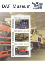 Nederland Postset DAF Museum met blok zegels + 3 kaarten, Verzenden, Na 1940, Postfris