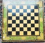 Oud Schaakbord Art Nouveau Jugendstil stijl, Een of twee spelers, Ophalen of Verzenden, Gebruikt