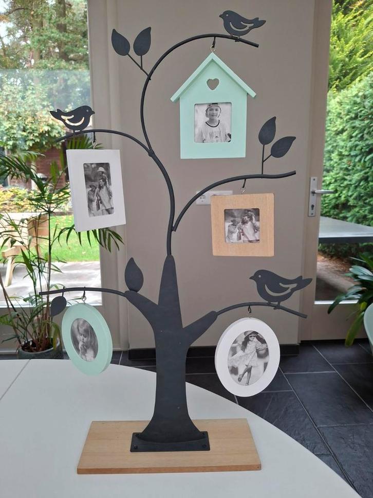 Fotolijst Boom met Vogels, Audio, Tv en Foto, Fotografie | Fotolijsten, Zo goed als nieuw, Ophalen of Verzenden