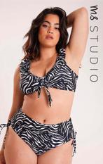 MS Mode nieuw bikini broekje zebra maat 52 curvy zwart wit, Kleding | Dames, Grote Maten, Overige kleuren, Verzenden, Nieuw, Ms mode
