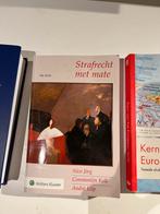 Rechtsgeleerdheid boeken B1 - Strafrecht, Bestuursrecht, Men, Ophalen of Verzenden, Alpha, Gelezen, WO