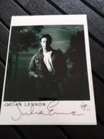 Filmster Handtekening Julian Lennon zn John ''Beatles'', Verzamelen, Muziek, Artiesten en Beroemdheden, Verzenden, Foto of Kaart