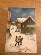 Oude ansichtkaart–Gelukkig NieuwJaar, Hannes Petersen (1931), Verzamelen, Ansichtkaarten | Themakaarten, Ophalen of Verzenden