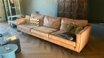4 persoonsbank BePure van Woood kleur cognac, Huis en Inrichting, Banken | Bankstellen, Ophalen, 250 tot 300 cm, Gebruikt, Rechte bank