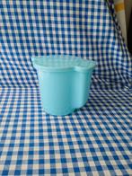 Schenkkan tupperware blauw 1ltr €5,95, Ophalen of Verzenden, Zo goed als nieuw, Blauw, Overige typen