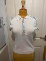 Burberry London shirt maat S, Beige, Ophalen of Verzenden, Zo goed als nieuw, Maat 36 (S)