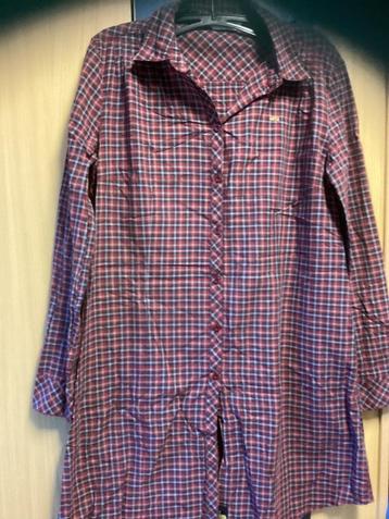 Mc Gregor, geruite blouse mt 40, L-mouw,  juiste kleur beschikbaar voor biedingen