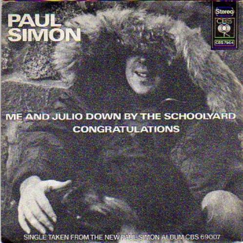 Paul Simon- Me and Julio down by the Schoolyard, Cd's en Dvd's, Vinyl Singles, Gebruikt, Pop, Verzenden