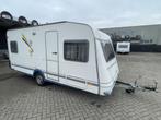 Knaus Blue Line 450 Fransbed rondzit douche, Rondzit, Bedrijf, Overige typen, 4 tot 5 meter