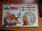 2 Franstalige Asterix en Obelix (Le domaine & le fils), Boeken, Stripboeken, Gelezen, Ophalen of Verzenden, Meerdere stripboeken