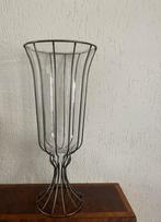 Vintage vaas, Huis en Inrichting, Ophalen, Gebruikt, Overige kleuren, Glas