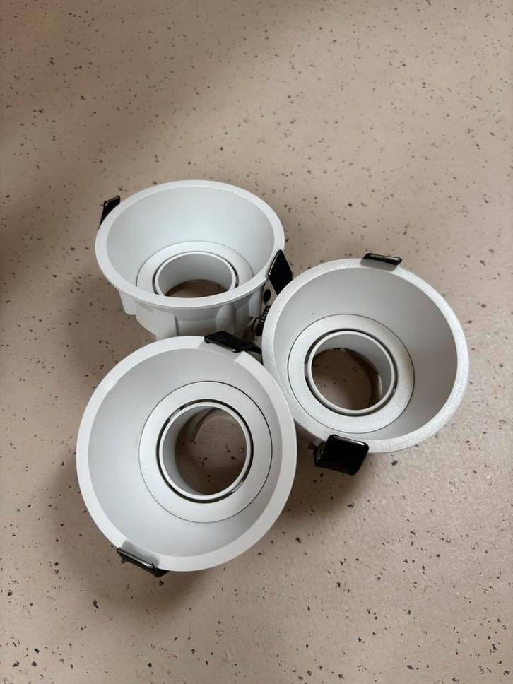 Delta Light Deep Ringo Inbouwspot - Mat Wit, Huis en Inrichting, Lampen | Plafondlampen, Zo goed als nieuw, Metaal, Ophalen of Verzenden