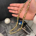 14k gouden ketting prachtig schakel versace model, Sieraden, Tassen en Uiterlijk, Kettingen, Ophalen of Verzenden, Zo goed als nieuw
