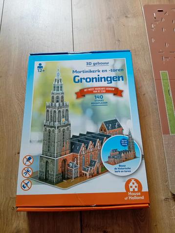 Nieuw 3 D puzzel Martinitoren Groningen  beschikbaar voor biedingen