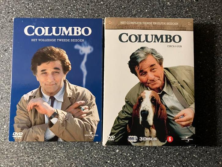 Columbo Seizoen 2 +10+11, Cd's en Dvd's, Dvd's | Tv en Series, Zo goed als nieuw, Vanaf 12 jaar, Ophalen of Verzenden