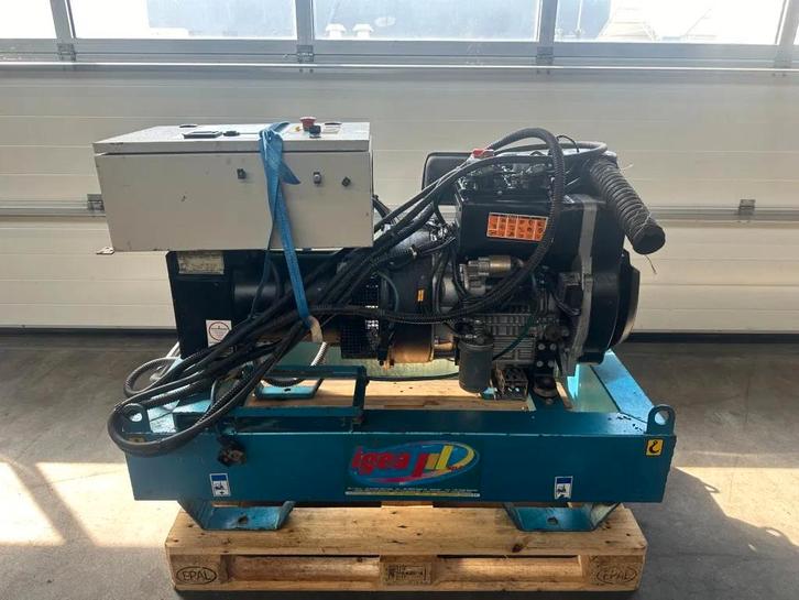 Lombardini 9LD 561-2 Mecc Alte Spa 16 kVA generatorset, Zakelijke goederen, Machines en Bouw | Aggregaten, Ophalen of Verzenden