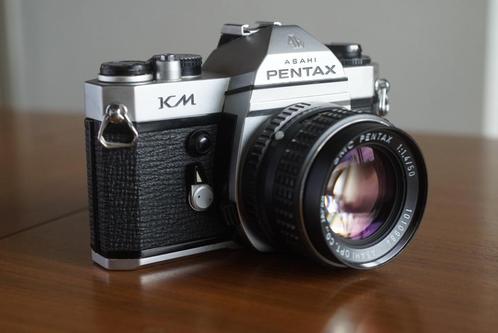 Pentax KM & SMC 50mm f1.4, Audio, Tv en Foto, Fotocamera's Analoog, Gebruikt, Spiegelreflex, Pentax, Ophalen of Verzenden