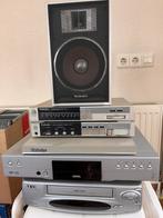 Videorecorder, 2 dvd spelers en Geluidsinstallatie met box, Overige merken, Gebruikt, Cd-speler, Losse componenten