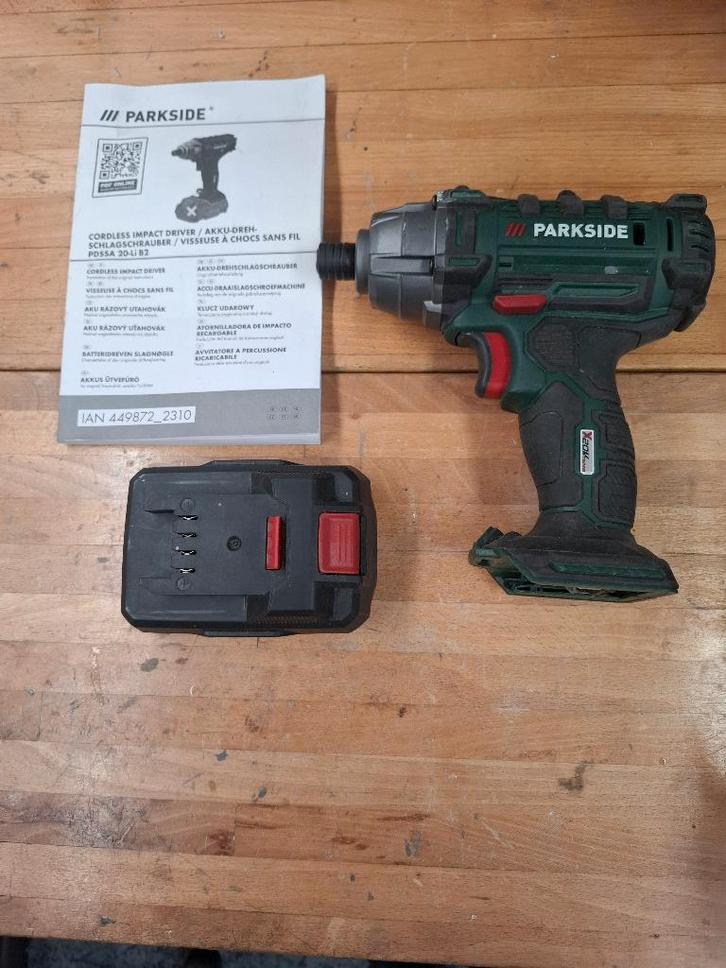 slag schroevendraaier parkside, Doe-het-zelf en Verbouw, Gereedschap | Handgereedschap, Zo goed als nieuw, Ophalen