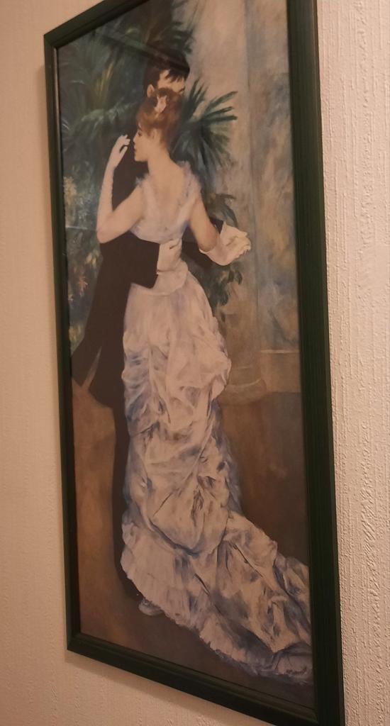 Danspaar uit vervlogen tijden, Ophalen, Zo goed als nieuw, Schilderij, 75 cm of meer