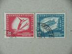 BL   DDR 280-281, Ophalen of Verzenden, DDR, Gestempeld