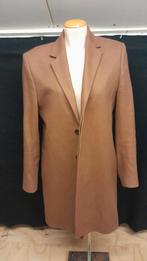 Wollen jas, Kleding | Heren, Bruin, Maat 48/50 (M), Ophalen of Verzenden, Zo goed als nieuw