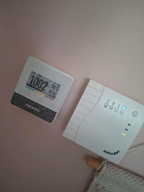 Smarthome inkbird co2 luchtkwaliteit meter, Doe-het-zelf en Verbouw, Thermostaten, Nieuw, Ophalen of Verzenden