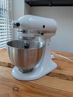 KitchenAid Classic Mixer - Wit, 4 liter of meer, Ophalen of Verzenden, Gebruikt, 3 snelheden of meer