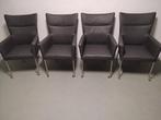 eetkamerstoelen, Huis en Inrichting, Stoelen, Ophalen, Gebruikt, Grijs, Vier