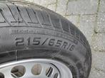 5 autobanden. 1 met velg, nieuw  215/65 R16 en Michelin 4 st, Ophalen of Verzenden
