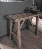 ~Stoer Sober Landelijk Houten Krukje/Bankje~, Huis en Inrichting, Woonaccessoires | Overige, Ophalen of Verzenden, Zo goed als nieuw