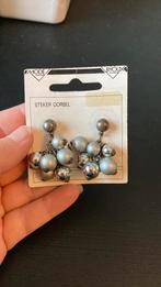 Oorbellen - stekers - zilverkleur, Ophalen of Verzenden, Nieuw, Zilver, Overige materialen