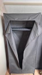 Stoffen kleding kast grijs H x B x D : 178 x 75 x 50 cm, Ophalen, Gebruikt