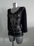 Tauri trui zwart viscose, maat 40 Nieuw met kaartjes, Ophalen of Verzenden, Nieuw, Maat 38/40 (M), Zwart